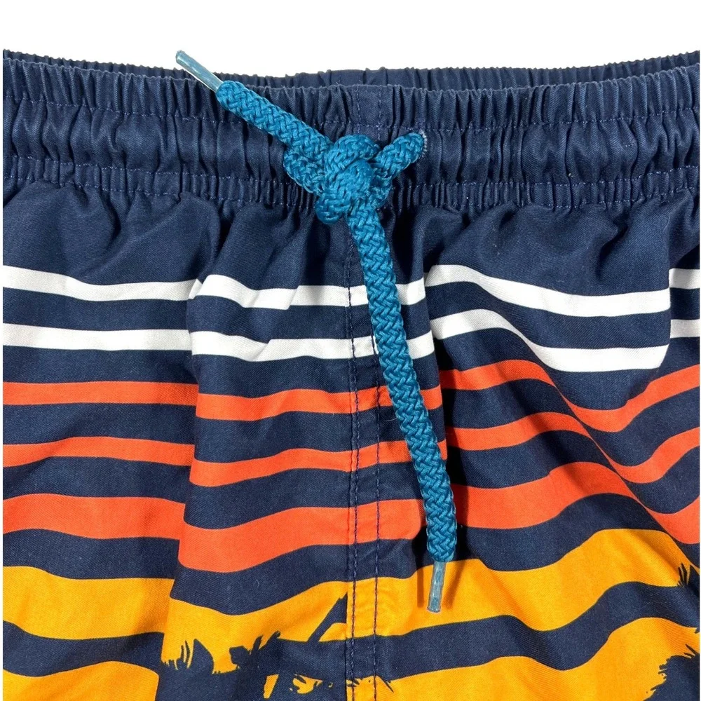 Kailua Surf Boys Swim Trunks Size 14-16 Palm Tree Multi Beach‎ Summer Vacation